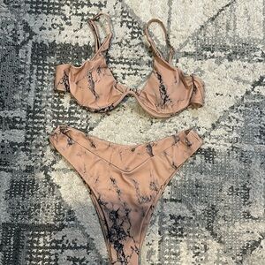 two piece baiting suit 🥰